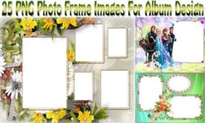 25 PNG Photo Frame Images For Album Design PNG Photo Frame