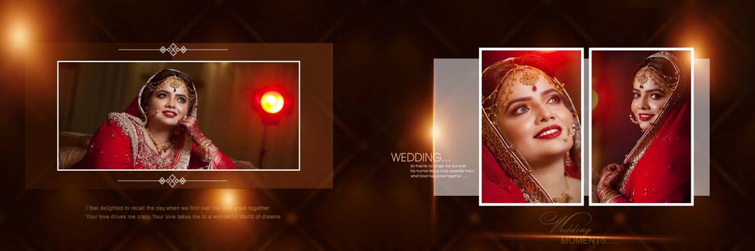 100+ Ready Made Wedding Album Creative Design PSD Sheets