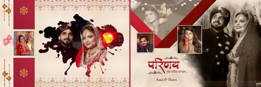 Wedding Album PSD Design