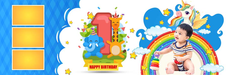 100 New 2020 Birthday Photo Album PSD Design