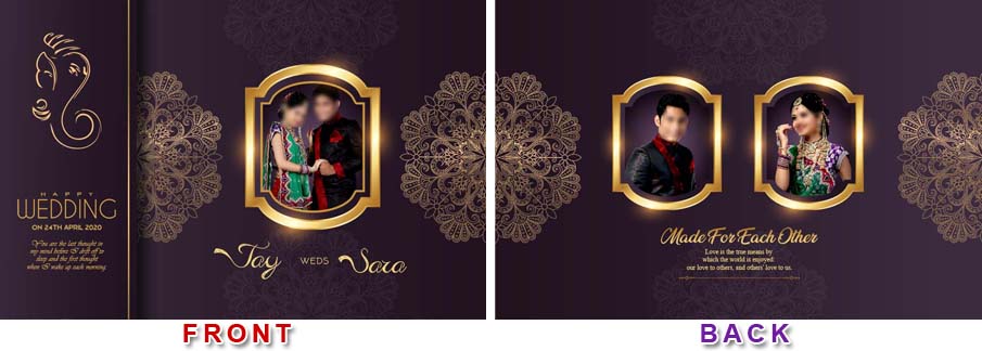 30 Luxury Photo Album Cover Designs PSD Vol-01