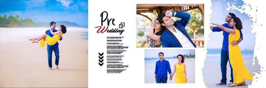 New 2021 Pre-Wedding Couples Photo Album DM Designs Vol-01