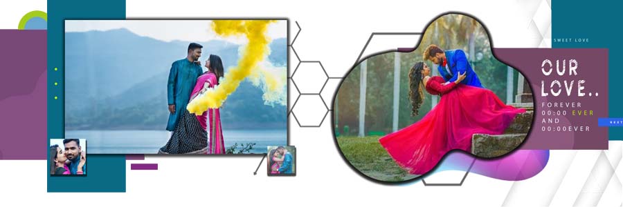 New 2021 Pre-Wedding Couples Photo Album DM Designs Vol-01