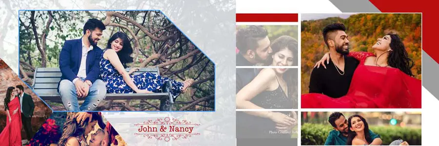 New 2021 Pre-Wedding Couples Photo Album DM Designs Vol-02