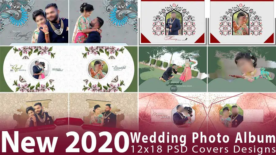 Wedding Photo Album Covers Designs