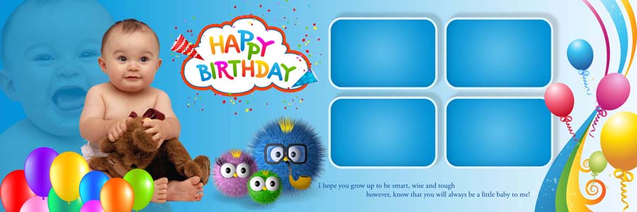 100 New 2020 Birthday Photo Album PSD Design