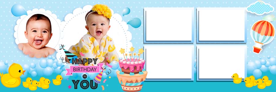 100 New 2020 Birthday Photo Album PSD Design