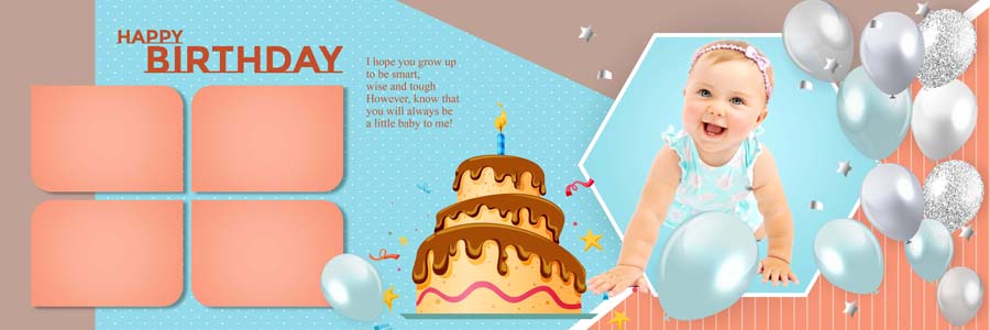 100 New 2020 Birthday Photo Album PSD Design