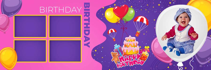 100 New 2020 Birthday Photo Album PSD Design