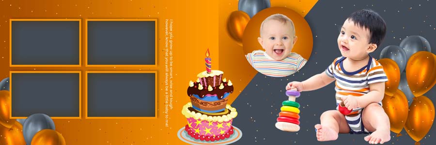 100 New 2020 Birthday Photo Album PSD Design