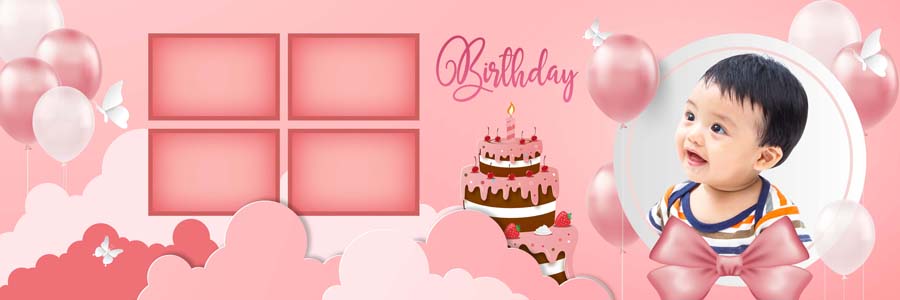 100 New 2020 Birthday Photo Album PSD Design