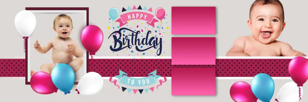 100 New 2020 Birthday Photo Album PSD Design