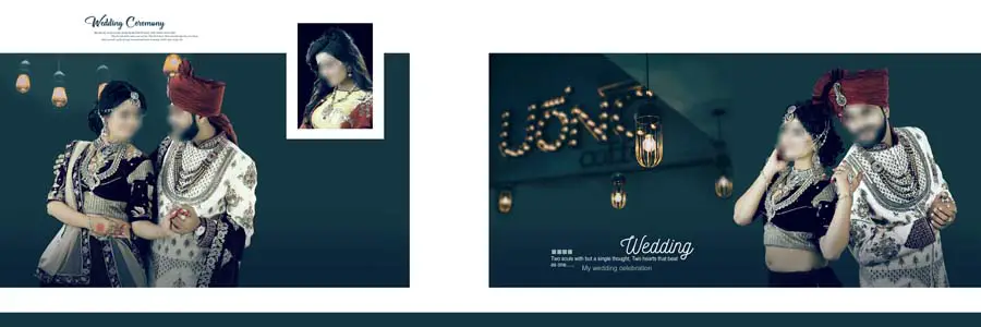 Beautiful 2020 Wedding Album 12x36 PSD DM Design