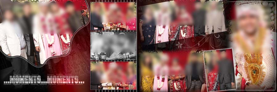 100 Photo Album PSD Designs in Shape & Feather Styles