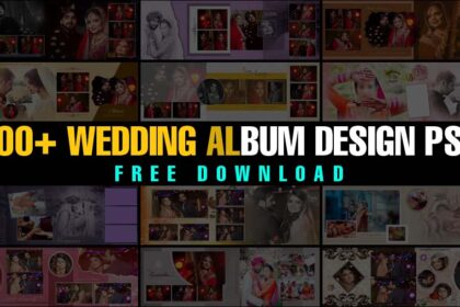 100+ Wedding Album Design PSD Free Download