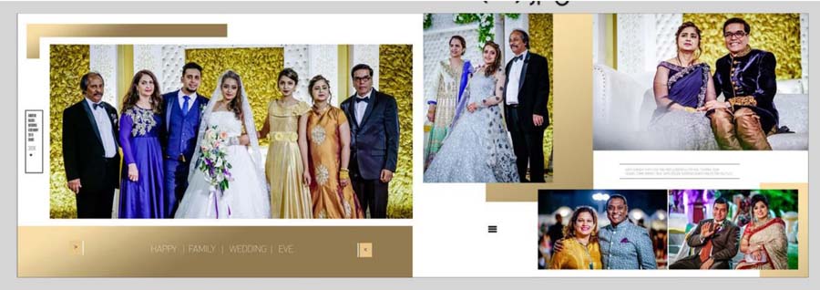 Modern Western Photo Album PSD Templates 12x36 For Photoshop