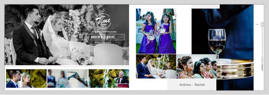 Modern Western Photo Album PSD Templates 12x36 For Photoshop