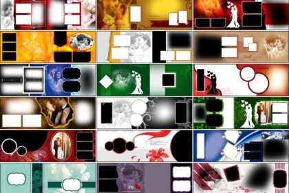 12x36 Western Album Design PSD Free Download