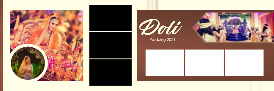 35 Free Doli Ceremony Photo Album 12x36 PSD Templates