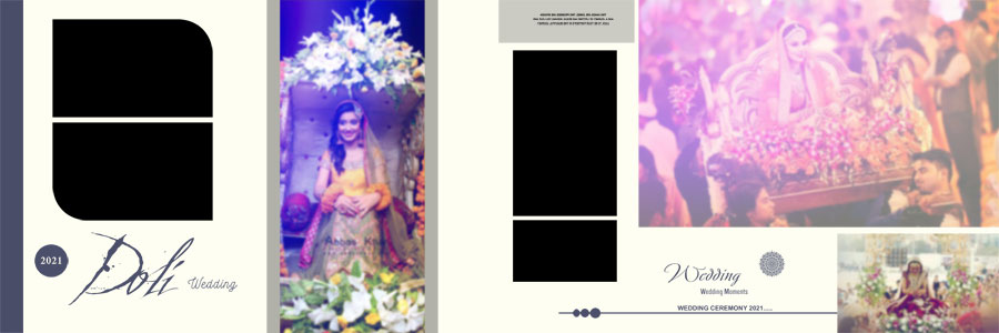 35 Free Doli Ceremony Photo Album 12x36 PSD Templates
