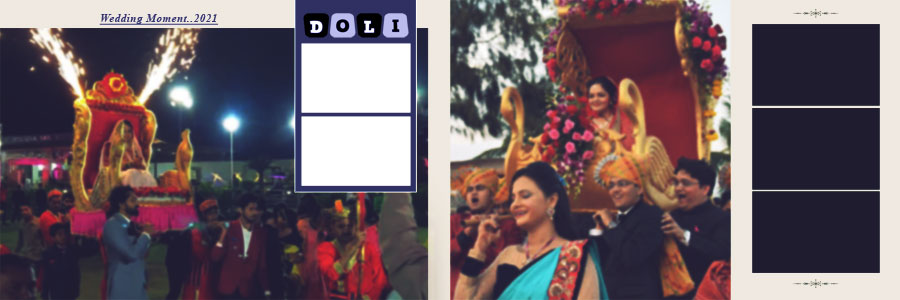 35 Free Doli Ceremony Photo Album 12x36 PSD Templates