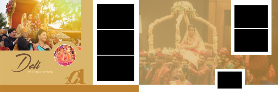 35 Free Doli Ceremony Photo Album 12x36 PSD Templates