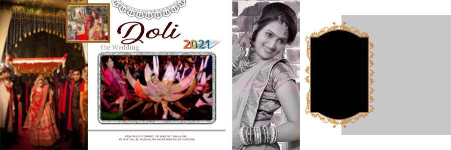 35 Free Doli Ceremony Photo Album 12x36 PSD Templates