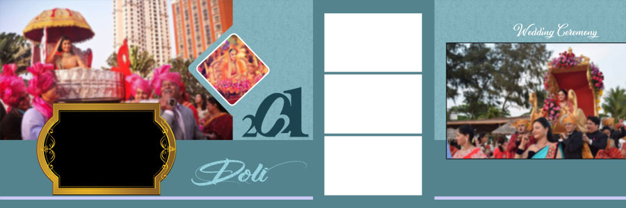 35 Free Doli Ceremony Photo Album 12x36 PSD Templates