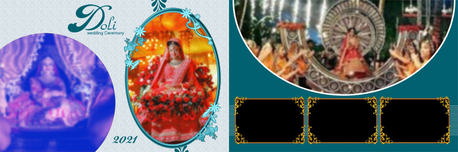 35 Free Doli Ceremony Photo Album 12x36 PSD Templates