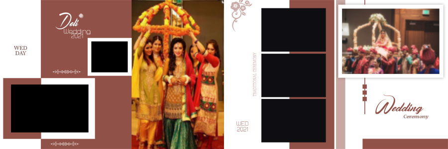 35 Free Doli Ceremony Photo Album 12x36 PSD Templates