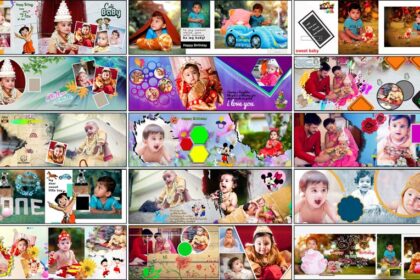 15 Best 12x36 PSD Templates For Birthday Photo Albums