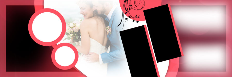 12x36 album PSD multiple photo frames clean modern layout