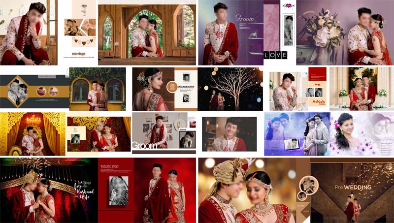 Wedding Album DM Design PSD Free Download 2022