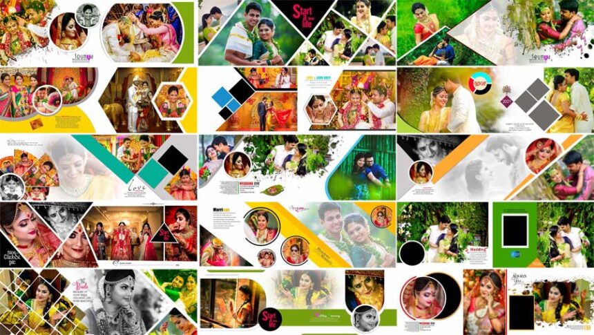 Wedding Album Design PSD 2023 Free Download