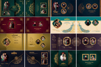 Luxury Photo Album Cover Designs PSD Free Download