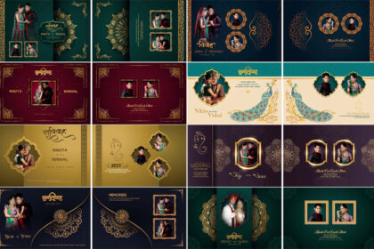 Luxury Photo Album Cover Designs PSD Free Download