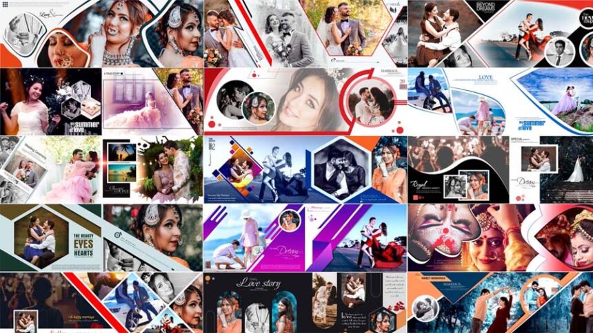 40 New 2020 Creative Photo Album PSD Designs Pack