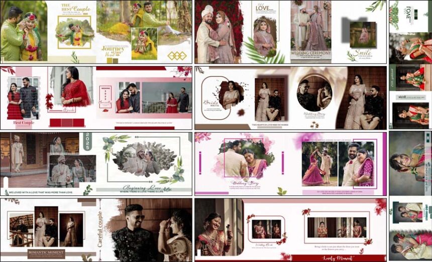 10 Creative Wedding Album Designs For Indian Traditions