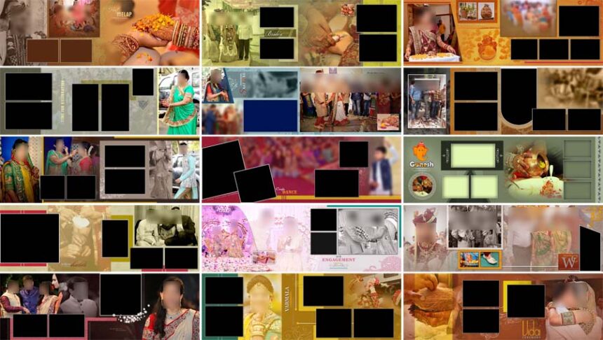 Kerala Creative Wedding Album Design Free Download
