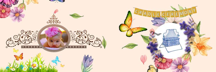 12x36 Birthday Album Design PSD