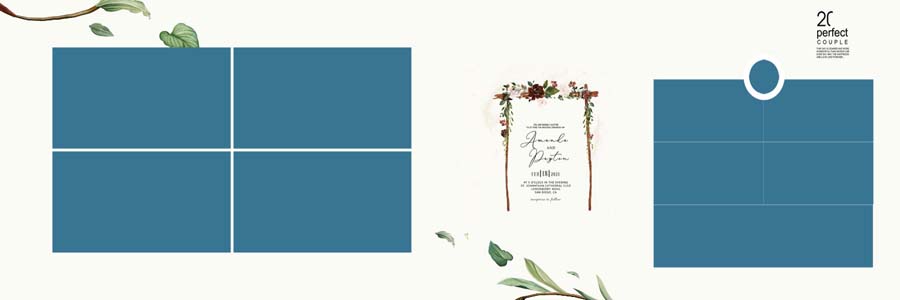 Tintone Floral PSD Templates For Album Designers