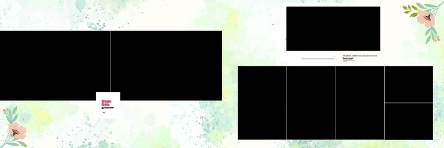 Tintone Floral PSD Templates For Album Designers