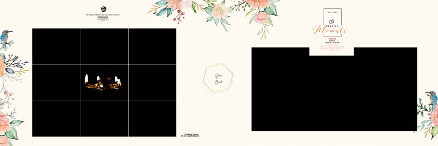 Tintone Floral PSD Templates For Album Designers