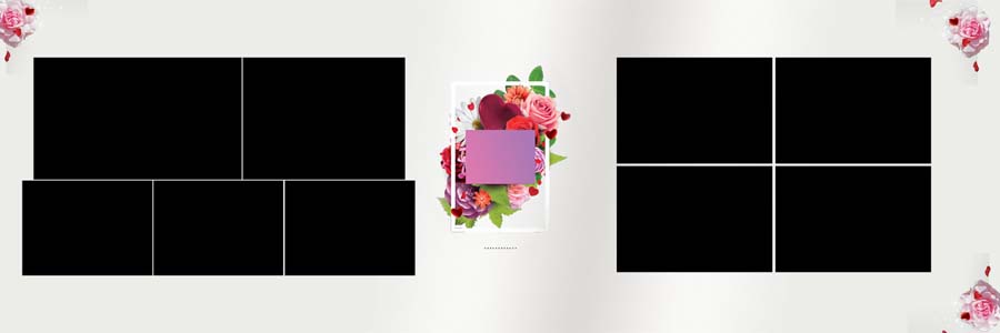 Tintone Floral PSD Templates For Album Designers