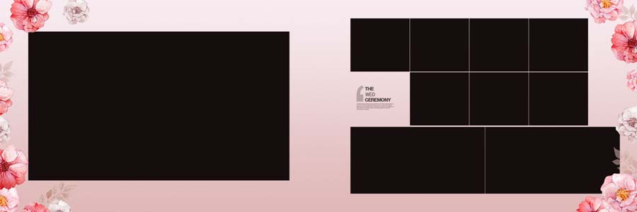 Tintone Floral PSD Templates For Album Designers