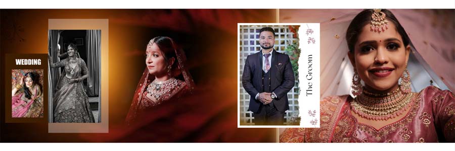 12x36 Free Wedding Album PSD Design For Photographers