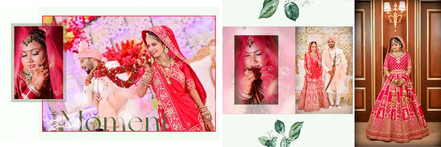 12x36 Free Wedding Album PSD Design For Photographers