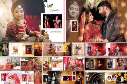 12x36 Free Wedding Album PSD Design For Photographers