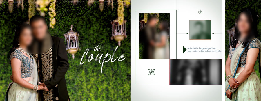 14x36 Wedding Album PSD Free Download in Western Look