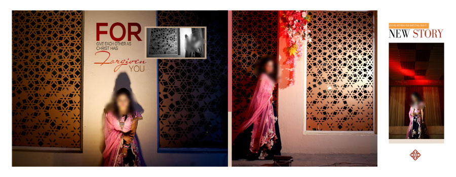 14x36 Wedding Album PSD Free Download in Western Look
